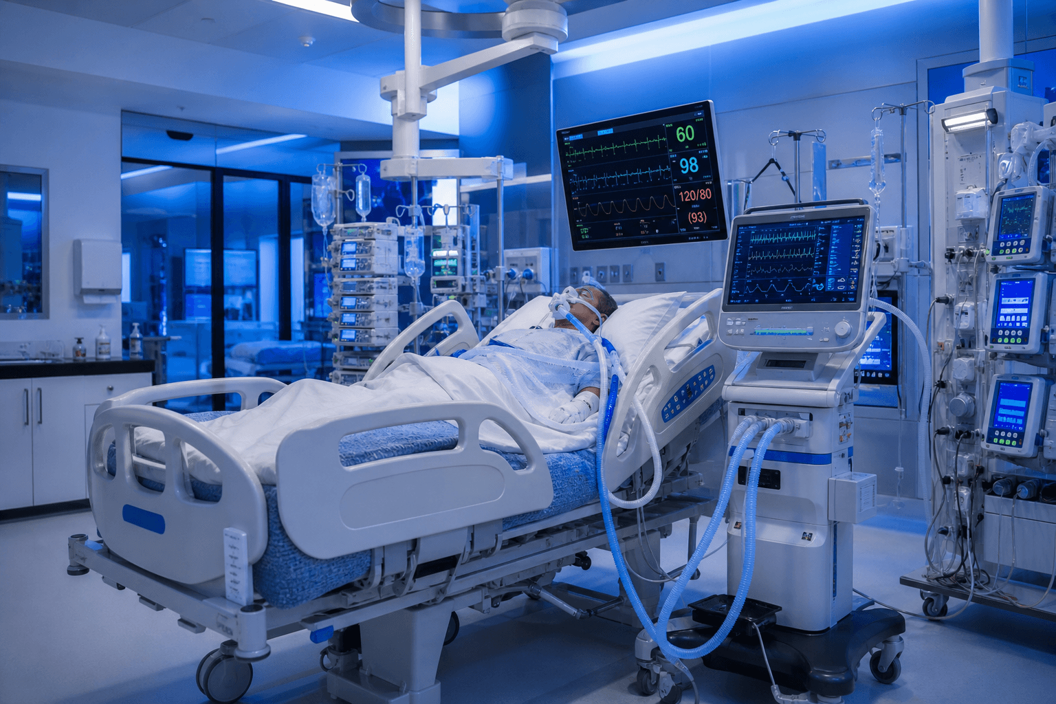 ICU (With Ventilator)